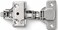 Berta 10 Pieces Half Overlay Soft Close Frameless Hinges 110 Degree 6Ways 3Cam Adjustment Concealed Kitchen Cabinet Door Hinges