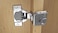 Berta 4Pack 1 inch Overlay Soft Closing Face Frame Cabinet Hinges 105 Degree 6Ways 3Cam Adjustment Concealed Kitchen Cabinet Door Hinges with Screws 1 inch 4 Pieces