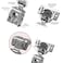 Berta 4Pack 1 inch Overlay Soft Closing Face Frame Cabinet Hinges 105 Degree 6Ways 3Cam Adjustment Concealed Kitchen Cabinet Door Hinges with Screws 1 inch 4 Pieces