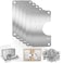 LQ-TT-CY-CX Cabinet Hinge Repair Plate Hinges Repair Fixing Plate Cabinet Repair Board