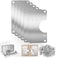 LQ-TT-CY-CX Cabinet Hinge Repair Plate Hinges Repair Fixing Plate Cabinet Repair Board