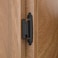 Chibery 12 Overlay Cabinet Hinges 10 Pack Self Closing Flush Mount Hinges with Door Bumper Variable Decorative Hardware for Bathroom Furniture Kitchen Cabinet Doors Matte Black