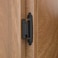 Chibery 12 Overlay Cabinet Hinges 10 Pack Self Closing Flush Mount Hinges with Door Bumper Variable Decorative Hardware for Bathroom Furniture Kitchen Cabinet Doors Matte Black