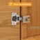 Chibery 2 Pack 1516 Overlay 3D Soft Close Concealed Hinge for Face Frame Door Smooth Slow Self Closing Hinges Satin Nickel Hidden 105 Open Angle Stainless Steel Hinge for Kitchen Cabinet Door