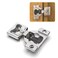 Chibery 20 Pack 14 Small Overlay 4D Concealed Hinges for Face Frame Door Soft Close OnOff Switch Self Closing 105 Open Angle Concealed Stainless Steel Hinges for Framed Cabinet Satin Nickel