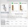 Chibery 4 Pack 14 Partial Overlay Soft Close Concealed Hinge for Face Frame Frameless Door 3D Adjustment Clipon Plate Slow Self Closing Hidden Satin Nickel 105 Stainless Steel Hinges 38