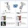 Chibery 4 Pack 14 Partial Overlay Soft Close Concealed Hinge for Face Frame Frameless Door 3D Adjustment Clipon Plate Slow Self Closing Hidden Satin Nickel 105 Stainless Steel Hinges 38