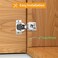 Chibery 6 Pack 114 Overlay 3D Soft Close Concealed Hinge for Face Frame Door Satin Nickel Hidden 105 Open Angle Stainless Steel Hinge for Kitchen Cabinet Door
