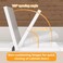 Chibery NonSlow Close Regular Hinges 138 Overlay Standard Concealed Cabinet Hinges for Face Frame Door 2D Self Closing Hidden 105 Opening Easyon Dowels SelfTapping Wooden Screws 4 Pack