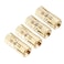 Tbest Concealed Hinge Brass Hinge for Cabinet Box 8mm 180 Degree Opening Angle 4 Pack Copper Hardware Hinges 5mm 5mm Hinges Copper Brass Hinges 180 Degree Hinge Brass