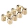 Tbest Concealed Hinge Brass Hinge for Cabinet Box 8mm 180 Degree Opening Angle 4 Pack Copper Hardware Hinges 5mm 5mm Hinges Copper Brass Hinges 180 Degree Hinge Brass