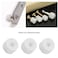 Create idea 100Pcs M4x8mm Hinge Expansion Dowels Plastic Expansion Dowels 3mm White Hinge Dowel Inserts Accessories for Cabinet Cupboard 88x8mm