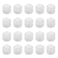 Create idea 100Pcs M4x8mm Hinge Expansion Dowels Plastic Expansion Dowels 3mm White Hinge Dowel Inserts Accessories for Cabinet Cupboard 88x8mm
