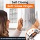 DecoBasics 6 PCS Full Overlay Soft Close Cabinet Hinges for Kitchen Cabinets 105 Face Frame Concealed Cabinet Door Hinge 3 Way Adjustability Clip on Plate Matching Screw 4 Easy Installation