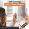 DecoBasics 6 PCS Full Overlay Soft Close Cabinet Hinges for Kitchen Cabinets 105 Face Frame Concealed Cabinet Door Hinge 3 Way Adjustability Clip on Plate Matching Screw 4 Easy Installation