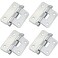FMHXG 4PCS Removable Hinge 228 x 169 inches Airline Case Case Side Bench Rack Hardware Workbench Hooks Hinges Disconnect for Flight Cases Tool Cases Aluminium Cases Instrument Cases