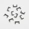 FURNIWARE Furniware 20 Pack Cabinet Door Angle Restriction 86 Degree Angle Restriction Hinge Clip for Soft Close Cabinet Hinges Hinge Opening Angle Restrictor Clip Nylon