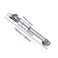 GDQLCNXB 20N44 lb Gas Strut Cabinet Hinge Safety Lift Support Soft Open Down Lid Support Buffer Telescopic Cabinet Door Glue Head Gas Spring Supports 6 inch Length 4 Pack