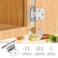 Home Expert 10 Pack 5 Pairs Polished Chrome Cabinet Hinges for Kitchen Doors SelfClosing 12 Inch Overlay Variable SemiConcealed Face Frame Surface Mount Cabinet Hardware