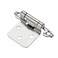 Home Expert 10 Pack 5 Pairs Polished Chrome Cabinet Hinges for Kitchen Doors SelfClosing 12 Inch Overlay Variable SemiConcealed Face Frame Surface Mount Cabinet Hardware