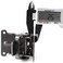 HOZEON 8 Pack Foldable Support Bracket Heavy Duty Folding Brackets with ScrewsLock Extension Support 90 Degree Self Locking Folding Hinge for Folding Table Legs Bed Legs