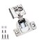 HTCELLE 6 Pack 3 Pair 12 inch Overlay Self Slow Closing Door Hinges Face Frame Cabinet Concealed Hinges with Builtin Damper 3 Way Adjustability