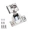 HTCELLE 6 Pack 3 Pair 12 inch Overlay Self Slow Closing Door Hinges Face Frame Cabinet Concealed Hinges with Builtin Damper 3 Way Adjustability