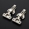 JOY DECOR Full Overlay 4 Packs 2 Pairs Concealed Kitchen Cabinet Hinges 105 Degree Soft Close Adjustable Cabinet Door Hinges for Face Frame Cabinet