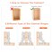 Kimdot 2 Pack Frameless Soft Close Cabinet Hinges for Kitchen 105Clip on Plate Adjustable Concealed European Door Hinges Nickel Plated Finish Inset