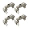 LIKERAINY 170 Degree Inset Hinges 35mm with Damper Soft Closing Clip on Assembly Kitchen Cabinet Cupboard Wardrobe Door Hinge Pack of 4