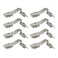 LIKERAINY 45 Degree Hinge 35mm Without Damper for Special Corner Door Hinges for Cabinet Cupboard Wardrobe Folding Angular Doors Pack of 8
