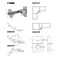 LIKERAINY 45 Degree Hinge 35mm Without Damper for Special Corner Door Hinges for Cabinet Cupboard Wardrobe Folding Angular Doors Pack of 8