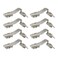 LIKERAINY 45 Degree Hinge 35mm Without Damper for Special Corner Door Hinges for Cabinet Cupboard Wardrobe Folding Angular Doors Pack of 8