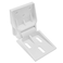 LoveIysp Lovelysp Freezer Plastic Hinges Small Chest Freezer Hinges 3 Holes Folding Freezer Hinge with Mounting Screws Counterbalance Universal 95110 Degrees Small Freezer Hinges Replacement Parts 2PC