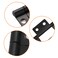 MARRTEUM 8 Pieces 2 Inch Non Mortise Door Hinge Black Bifold Butt Cabinet Hinges with Screws for Cabinet Wardrobe Window Furnitures Wooden Boxes