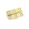 Mcredy 4 Pcs 15 Inch Brass Cabinet Hinges Door Butt Hinges with Mounting Screws for Cabinets Gate Wooden Box Gold