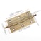 Mcredy Cabinet Hinges 3 Brass Antique Bronze Gate Door Hinges with Ball Finials for Windows Shed Boxes Home Office 2 Packs