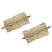 Mcredy Cabinet Hinges 3 Brass Antique Bronze Gate Door Hinges with Ball Finials for Windows Shed Boxes Home Office 2 Packs