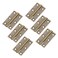 Mcredy Small Hinges for Wooden Box15 Inch Mini Hinge with Mounting Screws Butt Hinges BronzePack of 6