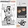 Mdkave Bifold HingesBifold Door HingesFolding Door HingesFolding HingesBifold Cabinet Door HingeDouble Cup Concealed Hinge for CabinetsCloset and Furniture 2 Pack