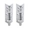 MY MIRONEY 6Pack Self Closing Spring Hinges 268 Inch Stainless Steel Hinge Spring Loaded Hinges with Screws DIY Hardware for Door Cabinet