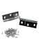 MY MIRONEY 6Pack Self Closing Spring Hinges 268 Inch Stainless Steel Hinge Spring Loaded Hinges with Screws DIY Hardware for Door Cabinet