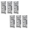 MY MIRONEY 6Pack Self Closing Spring Hinges 268 Inch Stainless Steel Hinge Spring Loaded Hinges with Screws DIY Hardware for Door Cabinet