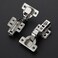 Ravinte 10 Pack 5 Pairs European Kitchen Cabinet Hinges Soft Close Insert Cabinet Door Hinges HeavyDuty Frameless Adjustable Concealed Cabinet Cup Hinge