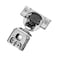 Ravinte 50 Pack 25 Pairs 114 inch Overlay Soft Close Hinges for Kitchen Cabinet Hinges Satin Nickel Hidden Hinges Stainless Steel Concealed Hinge self Closing