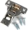 Salice ECentra NickelPlated Metal 106degree 916inch Overlay Screwon Face Frame Hinge with 2 Cams 2