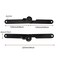 Savagrow 4pcs 180 Degree Rotatable Support Hinges Black 9 Folding Lid Support Hinges