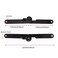 Savagrow 4pcs 180 Degree Rotatable Support Hinges Black 9 Folding Lid Support Hinges