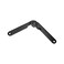 Savagrow 4pcs 180 Degree Rotatable Support Hinges Black 9 Folding Lid Support Hinges