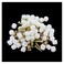 SQXBK 50PCS 8mm031inch Hardware Hinge Screw Embedded Part Hinge Dowel Insert Plastic Nut Connector White Nylon Expansion Plug